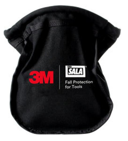 3M™ DBI-SALA® Absturzsicherung für Werkzeuge, Kleinteilebeutel, schwarzes Segeltuch, klein, 1500119