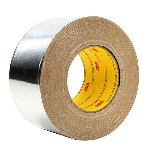3M™ Venture Tape™ Aluminum Foil Tape 3520CW, Silver, 63.5 mm x 45.72 m, 20 rolls rolls per case