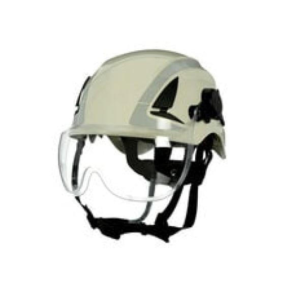 3M™ SecureFit™ Kurzvisier für Schutzhelme der Serien X5, X5000 und X5500, transparent, Antibeschlag-/Antikratz-Beschichtung, Polycarbonat, X5-SV01-CE