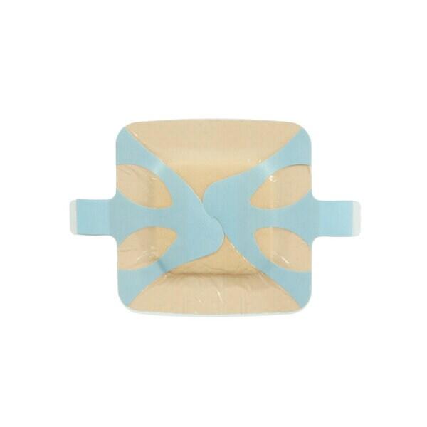3M™ Tegaderm™ Silikon-Schaumverband, 90643, 5 cm x 5 cm, 10 / Packung, quadratisch mit Haftrand