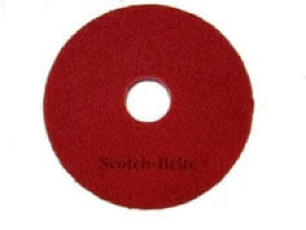 3M™ Scotch-Brite™ Superpad, Rot, 530 mm, 5 Stück / Karton