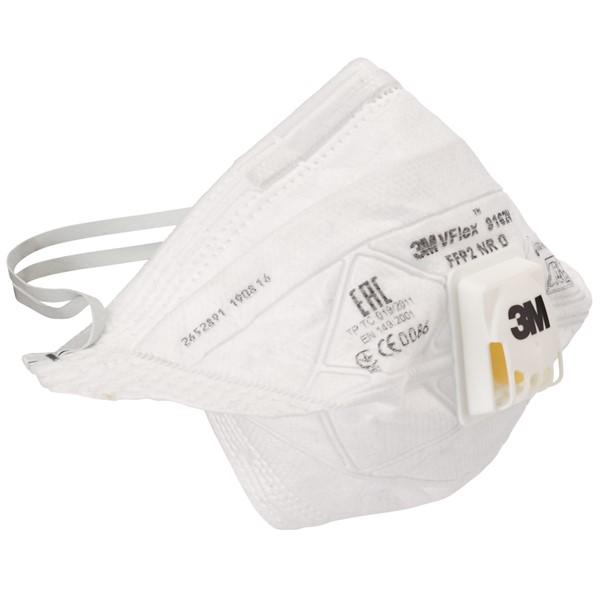 3M™ VFlex™ Partikelmaske, FFP2, mit Ventil, 9162E