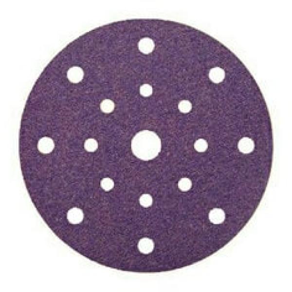 3M™ Cubitron™ II Hookit™ Filmscheibe 775L, 150 mm, 80+, 17-fach gelocht