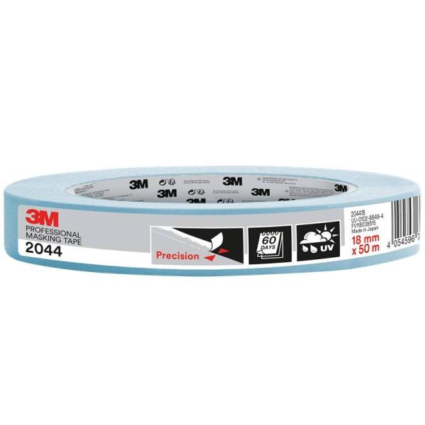 3M™ Malerabdeckband 2044, 18 mm x 50 m, 1 Rolle/Packung
