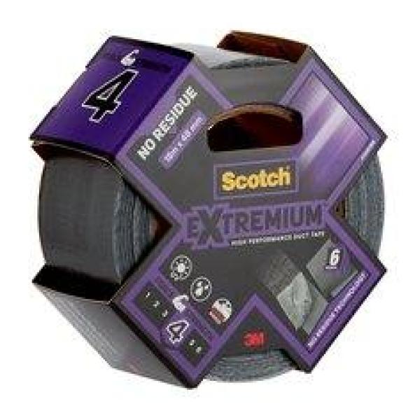 Scotch® Extremium™ No Residue Hochleistungs-Klebeband 4103, 18,2 m x 48 mm, 6 STK./PACKUNG