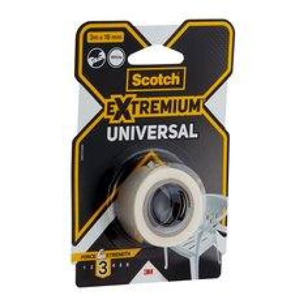 Scotch® Extremium™ Universal Klebeband, weiß, 3 m x 19 mm