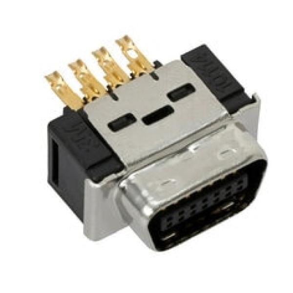 3M™ 10114-3000, Stecker für die Kabelmontage mit Lötkontakten, MDR Stiftstecker, 14-pol, 101 Serie, 1,2 7mm, 0,50 µm Au