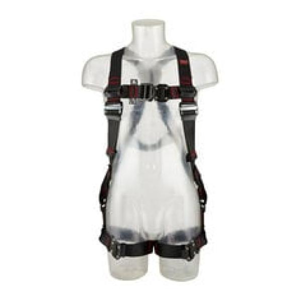 3M™ Protecta® E200 Standard-Auffanggurt mit geraden Beinschlaufen, schwarz, XL, 1161644