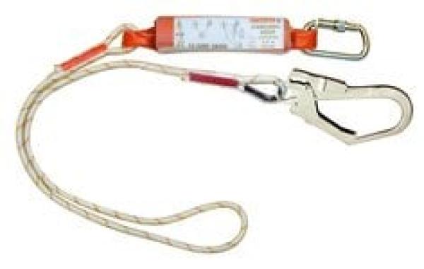 3M™ Protecta® Sanchoc™ Falldämpfendes Verbindungsmittel, Kernmantelseil, Einzelstrang, 2,00 m, AE522/6