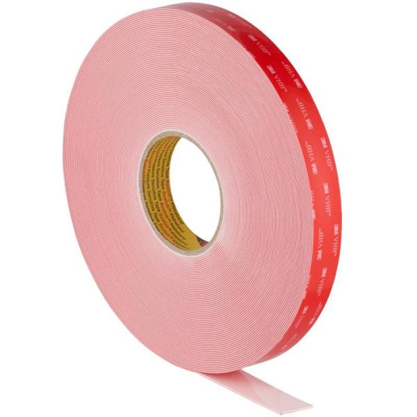 3M™ VHB™ Klebeband LSE-160WF, Weiß, 19 mm x 3 m, 1.6 mm, Kurzrolle