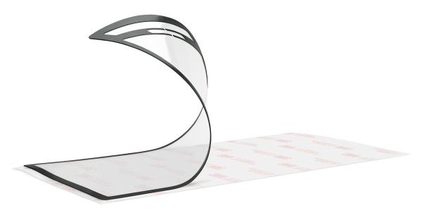 3M™ VHB™ Klebeband 5909F, Schwarz, 210 mm x 295 mm, 0.3 mm, Musterbogen DIN A4
