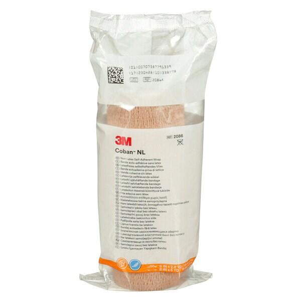 3M™ Coban™ NL latexfreier selbsthaftender Stütz- und Fixierverband, 2086, beige, 15 cm x 4,5 m (gedehnt), 12 / CV 3M™ Coban™ NL latexfreier selbsthaftender Stütz- und Fixierverband, 2086, beige, 15 cm x 4,5 m (gedehnt), 12 / CV