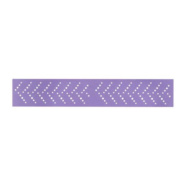 3M™ Cubitron™ II Hookit™ Purple Schleifstreifen 737U, 70 mm x 396 mm, Multihole, 400+, 52022