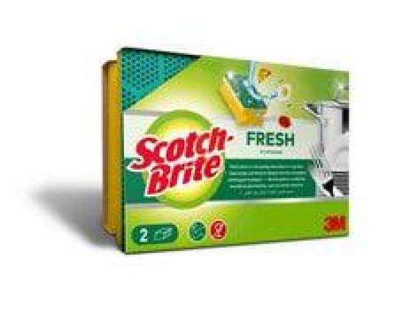 Scotch-Brite® Fresh Griffschwamm, 2 Stück pro Packung