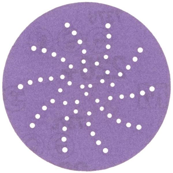 3M™ Cubitron™ II Hookit™ Schleifscheibe 737U, 90 mm, Multihole, 240+, 51615