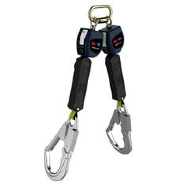 3M™ DBI-SALA® Nano-Lok™ Höhensicherungsgerät, Doppelstrang, Gurtband, 2,0 m, 3101316