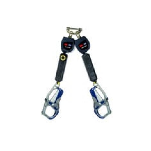 3M™ DBI-SALA® Nano-Lok™ Höhensicherungsgerät, Doppelstrang, Gurtband, 1,8 m, 3101718