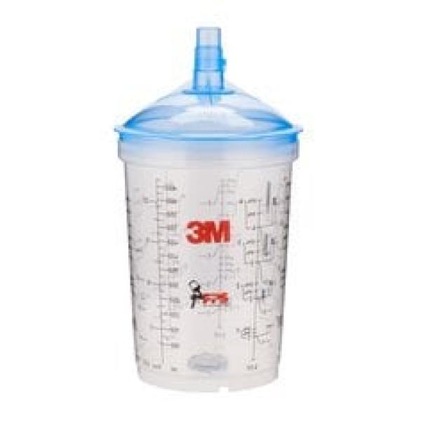 3M™ PPS™ Type V Deckel- und Becher-Kits, 700 ml, 125 µm, 16360