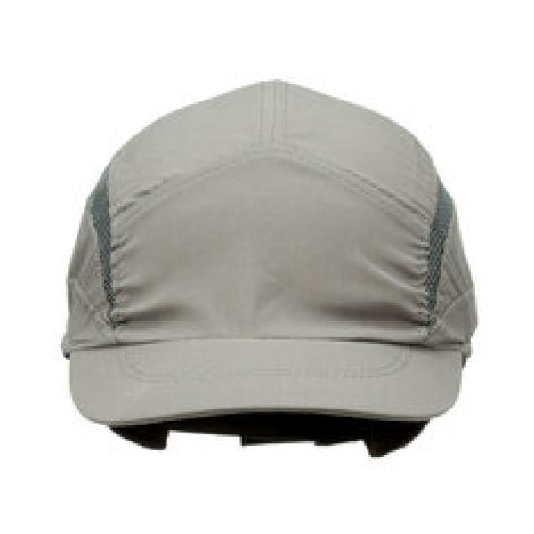 3M™ First Base™ 3 Anstoßkappe 2030607, Classic, Grau, verkürzter Schirm, 55 mm, individuell
