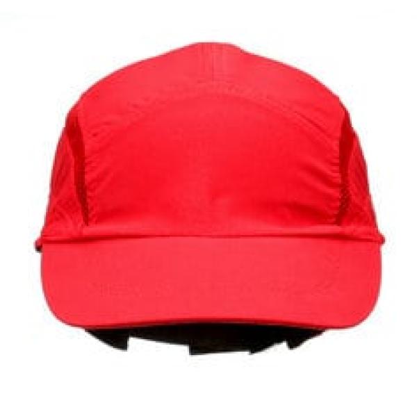 3M™ First Base™ 3 Anstoßkappe 2030597, Classic, Rot, Standard-Schirm, 70 mm, individuell