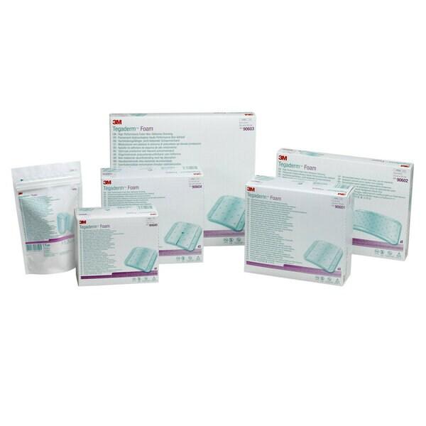 3M™ Tegaderm™ Foam nicht klebend, 90600, 5 cm x 5 cm, 10 / Packung