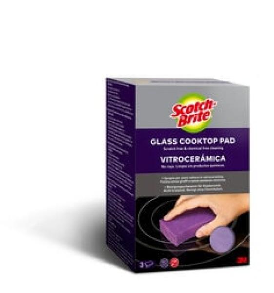 Scotch-Brite™ Glaskeramik-Reinigungsschwamm, 3 Stück pro Packung