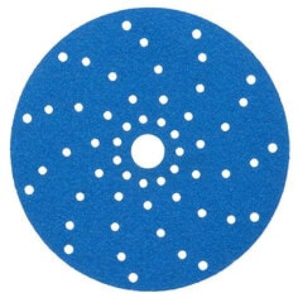 3M™ Hookit™ Blau Schleifscheibe Multihole 325U, Blau, 150 mm, Multihole, 80, 51371