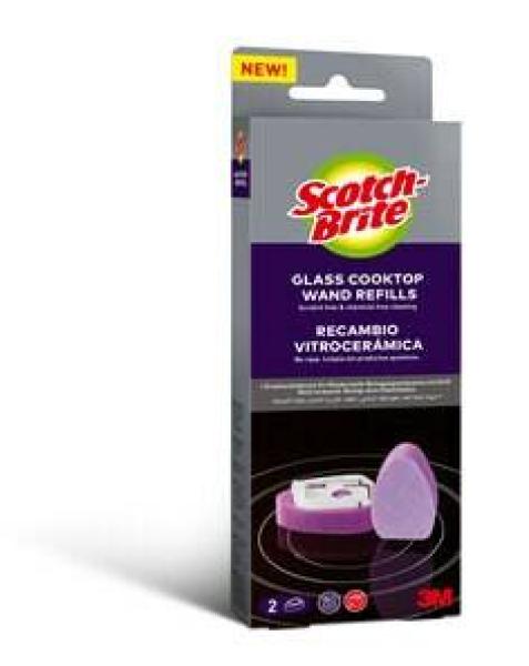 Scotch-Brite™ Ersatzschwämme für Glaskeramik-Reinigungsschwamm, 2 Stück pro Packung