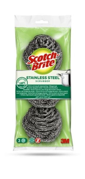 Scotch-Brite® Edelstahl-Spirale, 3 Stück pro Packung