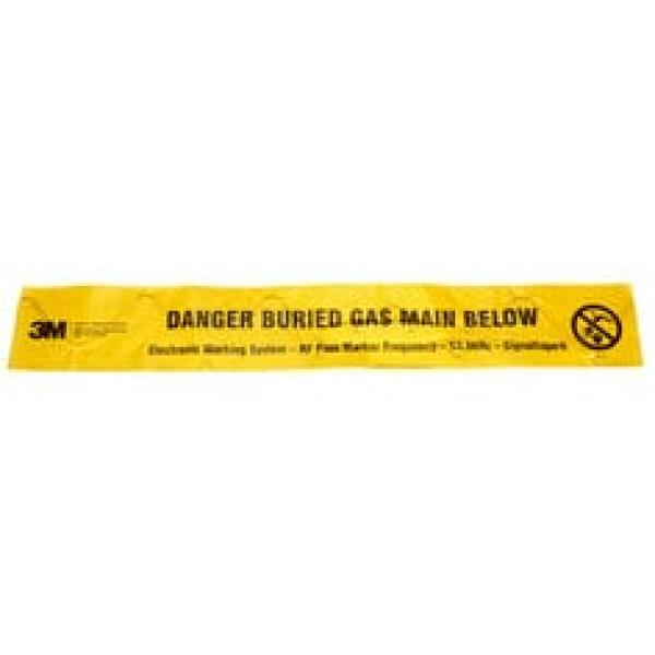 3M™ Electronic Marking System (EMS) Warnmarkierungsband 7905-XT, gelb, 152 mm, Gas, 152 m, 1 Packung/Verpackungseinheit