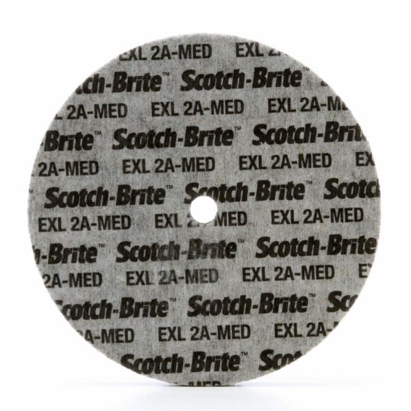 Scotch-Brite™  EXL Verpresste Kompaktscheibe XL-UW, 76 mm x 6.35 mm x 6.35 mm, 2A Med