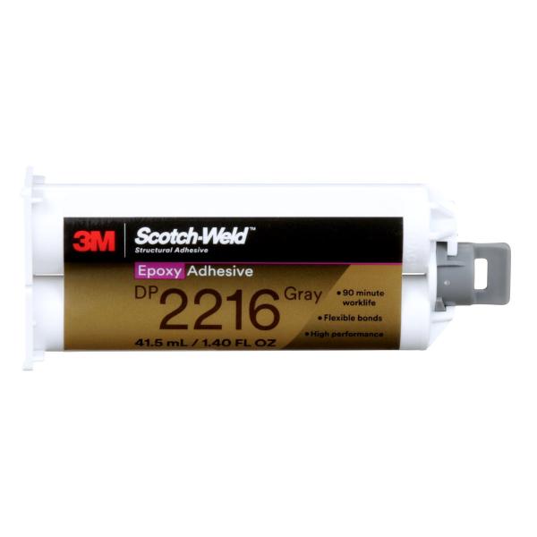 3M™ Scotch-Weld™ 2-Komponenten-Konstruktionsklebstoff auf Epoxidharzbasis DP2216, Grau, 41,5 ml