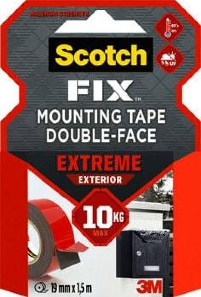 Scotch-Fix™ Extreme Außenmontageband PT1100-1915-P, 19 mm x 1,5 m, 1 Rolle/Packung