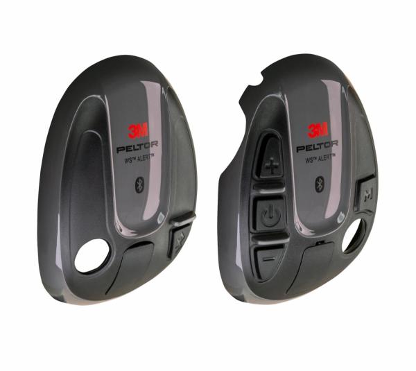 3M™ PELTOR™ Abdeckungen für WS™ ALERT™ Headsets, 1 Paar (links+rechts), grau, 210300-664-GF/1
