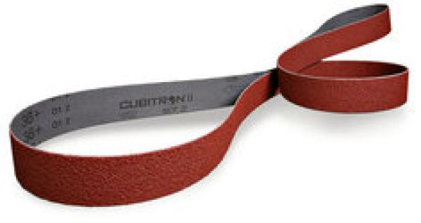 3M™ Cubitron™ II Gewebeschleifband 967F, 50+ YF-weight, 80 mm x 3500 mm