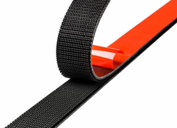 3M™ Dual Lock™ Wiederlösbares Befestigungssystem DL400/GT6008, Dichte 400, Schwarz, 15 mm x 45.7 m