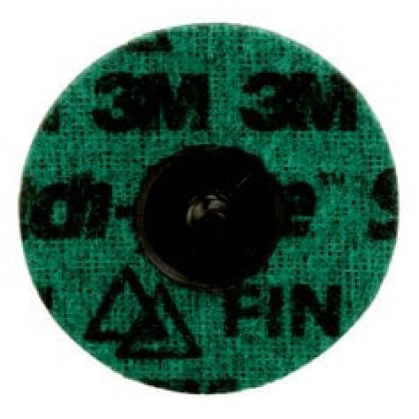 Scotch-Brite™ Roloc™ Präzisions-Vliesscheibe, PN-DR, Fein, TR, 76.2 mm, 25/Innenverpackung, 100 Stück/Karton, Spender-Packung