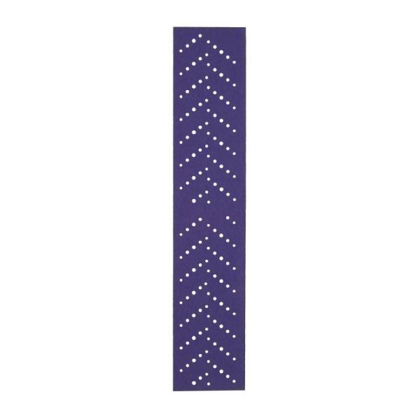 3M™ Cubitron™ II Hookit™ Purple Schleifstreifen 737U, 80 mm x 400 mm, Multihole, 220+, 51603