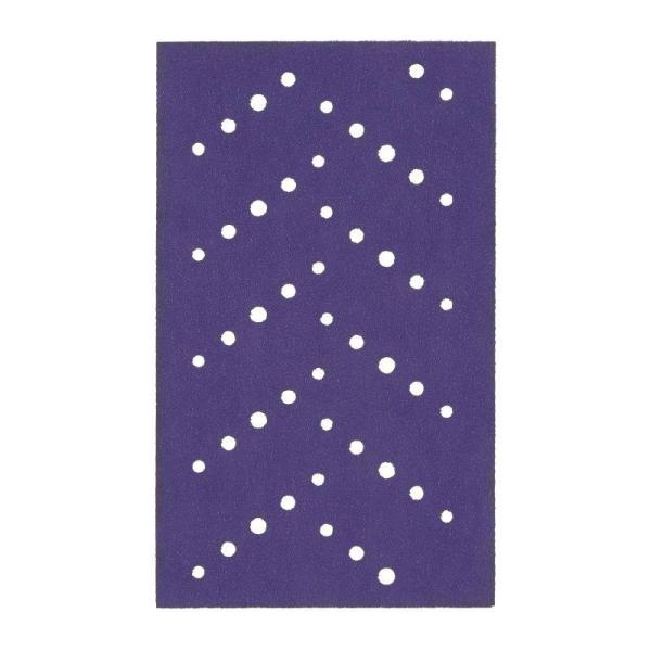 3M™ Cubitron™ II Hookit™ Purple Schleifstreifen 737U, 80 mm x 133 mm, Multihole, 180+, 51591