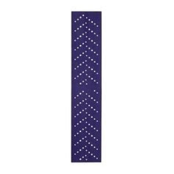 3M™ Cubitron™ II Hookit™ Purple Schleifstreifen 737U, 80 mm x 400 mm, Multihole, 320+, 52024