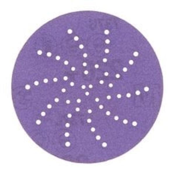 3M™ Cubitron™ II Hookit™ Schleifscheibe 737U, 90 mm, Multihole, 320+, 51616