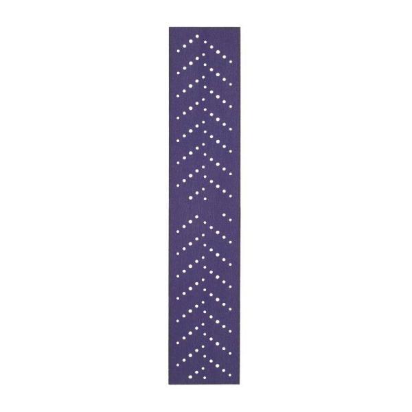 3M™ Cubitron™ II Hookit™ Purple Schleifstreifen 737U, 80 mm x 400 mm, Multihole, 80+, 51599