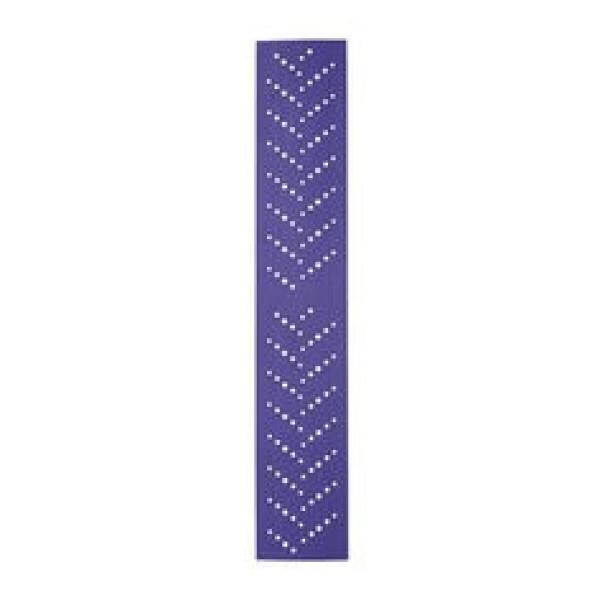 3M™ Cubitron™ II Hookit™ Purple Schleifstreifen 737U, 70 mm x 396 mm, Multihole, 320+, 51418