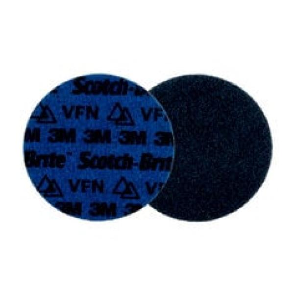 Scotch-Brite™ Präzisions-Vliesscheibe, PN-DH, Sehr fein, 125 mm x Keine Bohrung (NH), 25/Innenverpackung, 100 Stück/Karton