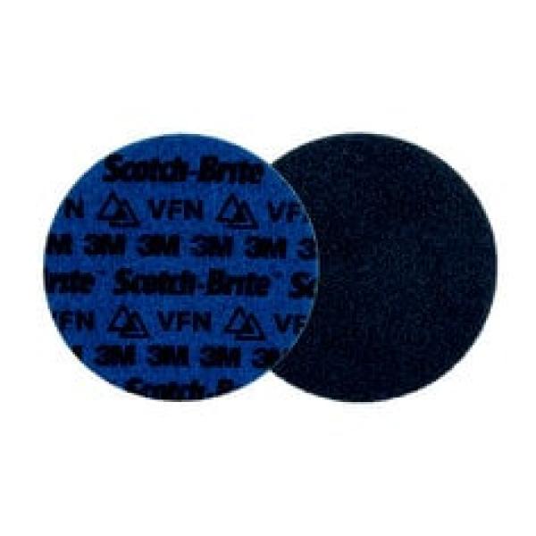 Scotch-Brite™ Präzisions-Vliesscheibe, PN-DH, Sehr fein, 150 mm x Keine Bohrung (NH), 25/Innenverpackung, 100 Stück/Karton