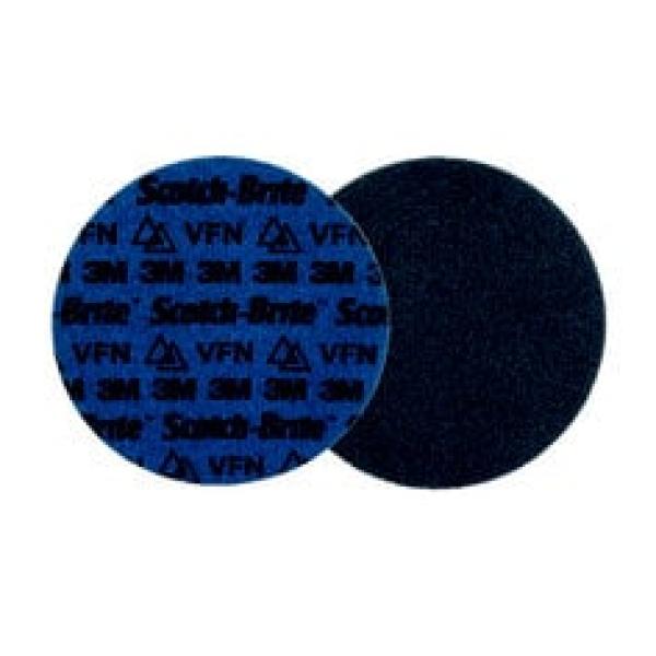 Scotch-Brite™ Präzisions-Vliesscheibe, PN-DH, Sehr fein, 178 mm x Keine Bohrung (NH), 25/Innenverpackung, 100 Stück/Karton