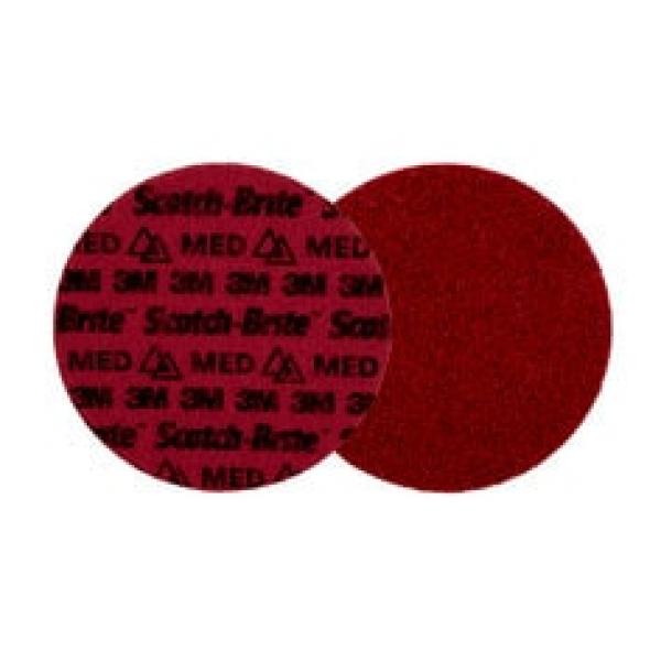 Scotch-Brite™ Präzisions-Vliesscheibe, PN-DH, Mittel, 178 mm x Keine Bohrung (NH), 25/Innenverpackung, 100 Stück/Karton
