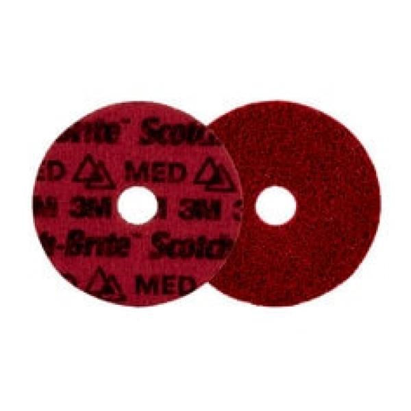 Scotch-Brite™ Präzisions-Vliesscheibe, PN-DH, Mittel, 115 mm x 22,23 mm, 25/Innenverpackung, 100 Stück/Karton