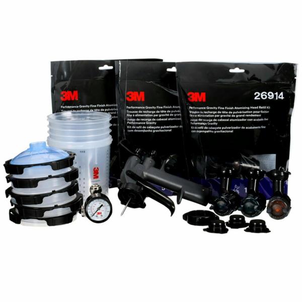 3M™ Hochleistungslackierpistolen-System mit PPS™ 2.0 für ein feines Finish, 26978