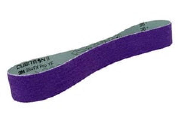 3M™ Cubitron™ II Gewebeschleifband 984FX Pro, 36+ YF-Gewicht, 75 mm x 3000 mm, 20 ea/Case